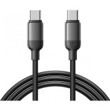 Cablu Date si Incarcare USB-C - USB-C Joyroom S-A62 Lively, 60W, 1.2m, Negru