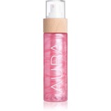 COCOSOLIS AURA Peptide Shimmer Spray spray hidratant cu particule stralucitoare cu parfum Strawberry Cheesecake 100 ml