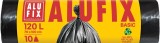 Saci menajeri 120 L 70 x 100 cm HDPE negri Economy 10 buc/rola