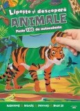 Cumpara ieftin Lipeste si descopera animale. Peste 100 de autocolante/***