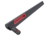 Antena SMA Roșu-Negru 2.4-5.8GHz 5dBi