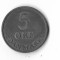 Moneda 5 ore 1950 - Danemarca, cotatii ridicate!!!