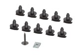 Clema, clips fixare carenaj Citroen C3, C3 Picasso, C4, C5, C5, Ds3; Peugeot 207, 208, 307, 308; set 12 buc, 1609267280, 1609267380, 1622749580,
