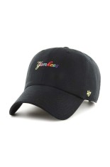 47brand șapcă din amestec de l&acirc;nă MLB New York Yankees culoarea negru, cu imprimeu