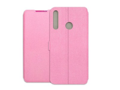 Husa telefon Flip Magnet Book Huawei P40 Lite E Pink foto