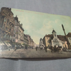 CARTE POSTALA-BUDAPESTA 1906 CIRCULATA LA ORAVICZA