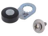 Cap de propulsie manetă R 34,4mm cu rolă din plastic &Oslash;16mm