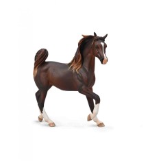 Figurina pictata manual iapa Arabian castanie