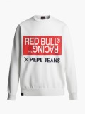 Red Bull Racing pulover de bărbați color block white F1 Team 2023 - L