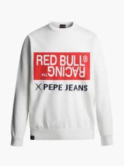 Red Bull Racing pulover de bărbați color block white F1 Team 2023 - L
