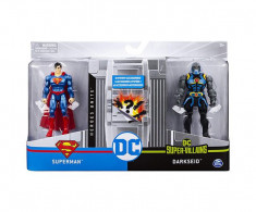 SET 2 FIGURINE ARTICULATE SUPERMAN SI DARKSEID CU 6 ACCESORII SuperHeroes ToysZone foto