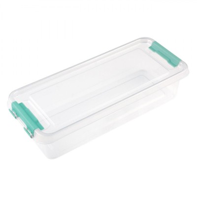 Cutie Depozitare, Transparentă, Plastic, Capacitate 1.2L, Sistem Blocare foto
