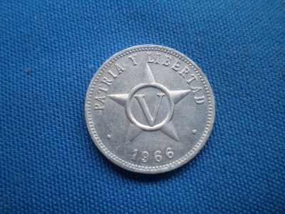 5 CENTAVOS /1966 -CUBA foto