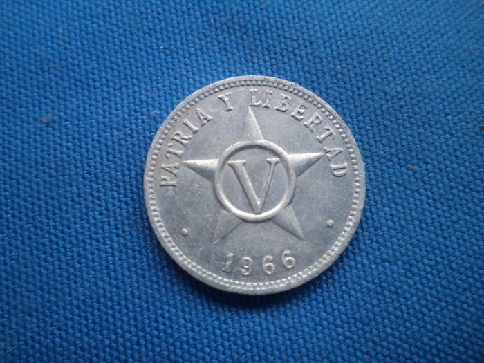 5 CENTAVOS /1966 -CUBA