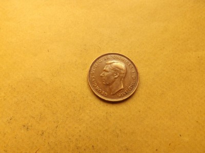 Marea Britanie / Anglia / Regatul Unit Half Penny 1944 - George VI foto