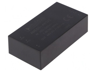 Convertor AC/DC 60W 48VDC AME60-48SVZ foto
