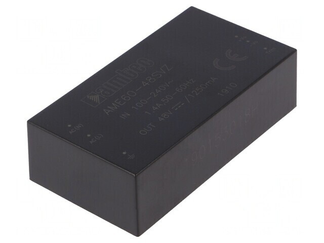 Convertor AC/DC 60W 48VDC AME60-48SVZ