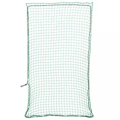 vidaXL Plasă de remorcă cu funie elastică, verde, 3,5x2 m, PP