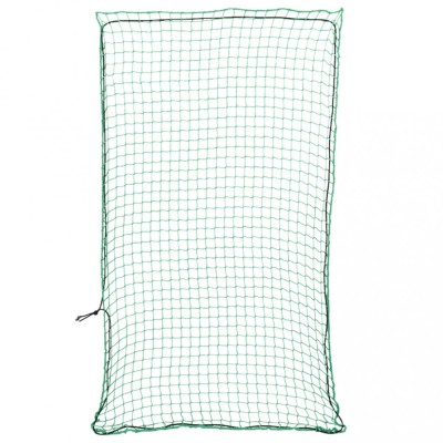 vidaXL Plasă de remorcă cu funie elastică, verde, 6x3,5 m, PP foto