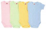 Body bleu cu maneca scurta pentru bebelusi (Marime Disponibila: 0-3 luni), Makoma