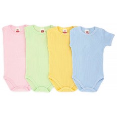 Body roz cu maneca scurta (Marime Disponibila: 3 luni)