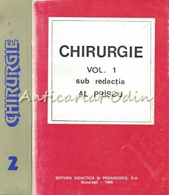 Chirurgie I, II - Al. Priscu foto