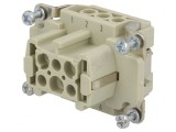 Conector inserturi de contact mamă Han Ex PIN 6 6 PE
