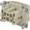 Conector inserturi de contact mamă Han Ex PIN 6 6 PE