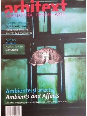 Arhitext - Ambiente si afecte, anul XVI, nr. 08-09 (Editia: 2009) foto