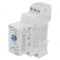 Timer 0,1s-100h DPDT 24-240VAC/VDC 250VAC 8A IP20