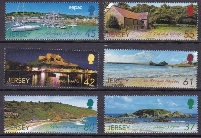 Jersey 2009 vederi MI 1435-1440 MNH foto