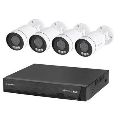 KIT SUPRAVEGHERE WIFI CONNECT C300 TUYA KRUGER&amp;amp;MATZ foto