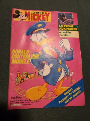 BD franceza Le journal de Mickey Hebdomadaire, vechi, benzi desenate foto