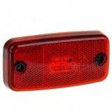 Lampa Pozitie LED Rosie FT-019C, 12-36V, Dreptunghiulara, Omologare E9, 110mm, Auto/Moto
