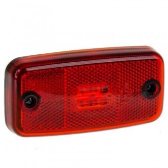 Lampa de pozitie rosie 4 led FT-019C foto