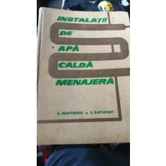 INSTALATII DE APA CALDA MENAJERA - C. DUMITRESCI