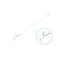 Montura feeder Delphin FLR Quickstop / 6buc 8cm carlig 8
