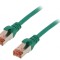 Patch cord S/FTP Cat6 Cu LSZH Verde 2m