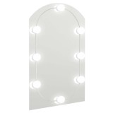 Oglinda cu lumini LED, arcada, 60x40 cm, sticla