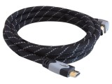 Cablu HDMI 5m, 270&deg; sus/jos, textilă