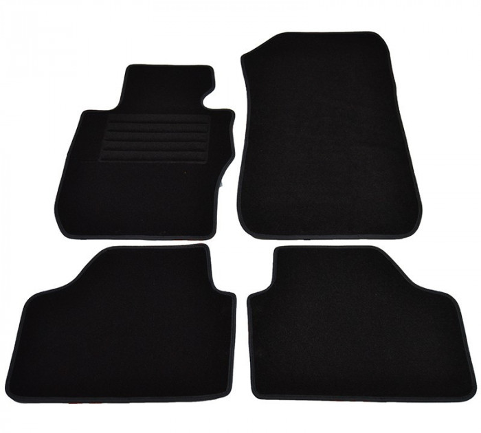 Covorase mocheta BMW X1 E84 10/2009- Negru, set de 4 bucati