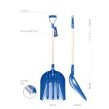 Lopata de zapada 133.5 x 39.5 cm Standard 2