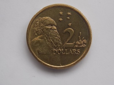 2 DOLLARS 1997 AUSTRALIA foto