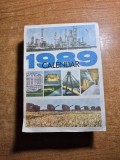 carte calendar - din anul 1989 - sfaturi,cultura generala,retete,romania