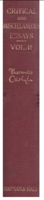 Critical and miscellaneous essays vol. 2 Thomas Carlyle foto