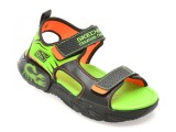 Cumpara ieftin Sandale SKECHERS negre, CREATURE-SPLASH, din piele ecologica