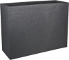 Jardiniera mare dreptunghiulara antracit 99,5x29,5x78,5 cm STONE