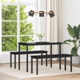 vidaXL Mese de sufragerie 110 x 100 x 75 cm METAL 892632