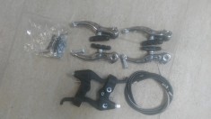 Set complet Frana V-Brake Manete Plastic Cod:MXR50173.2