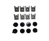 Set cleme fixare scut cutie viteze BMW Seria 1 (E81/E82/E87/E88), 09.2004-10.2013; Seria 3 (E90/E91, E92/93), 2004-2013, X1 (E84), 2009-2015; Toyota, Rapid